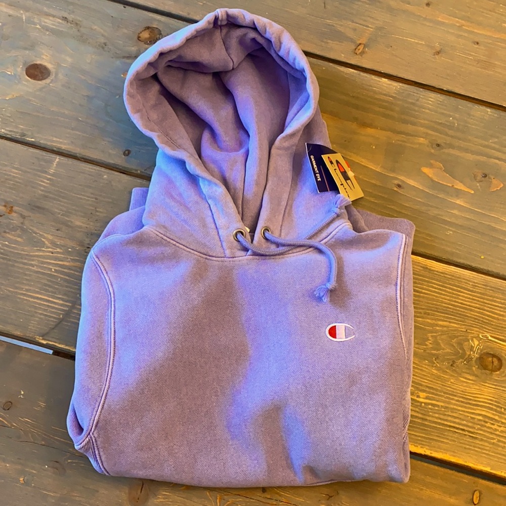 Champion Exclusive Patch Hooded Sweatshirt